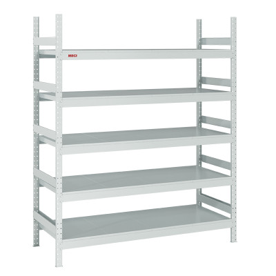 Стеллаж грузовой 4-х полочный 2000*2100 мм с полочными секциями Р.30 в сборе МСК-821.400.4