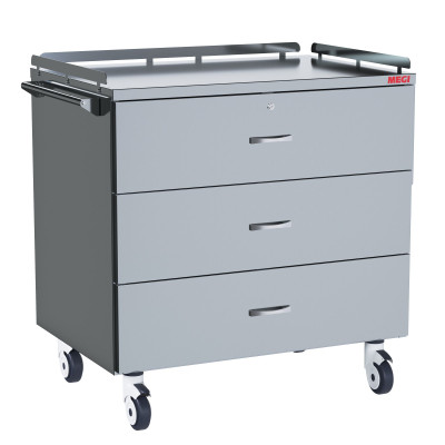 Столик инструментальный для анестезиолога МЕГИ 4Hospitals МСК-5561