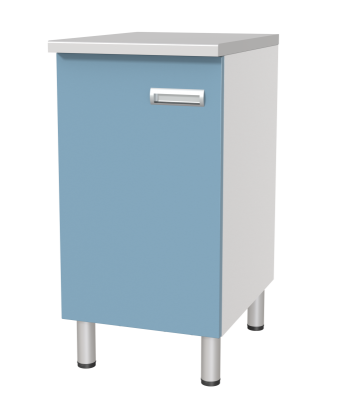 Стол лабораторный однотумбовый с дверкой МЕГИ ForLab СЛ-01-201 (СЛ-01-МСК)