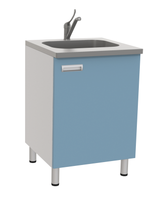 Стол с мойкой МЕГИ ForLab СЛ-02-208 (СЛ-02-МСК)