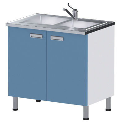 Стол с мойкой МЕГИ ForLab СЛ-03-216 (СЛ-03-МСК)