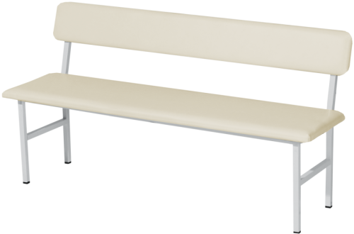 Банкетка медицинская со спинкой МЕГИ 4Hospitals МСК-240 (БМС-МСК)