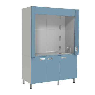 Шкаф вытяжной МЕГИ ForLab ШВ-03-951 Стандарт с подводом воды (ШВ-03-МСК)