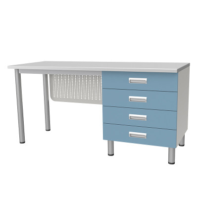 Стол лабораторный с четырьмя ящиками МЕГИ ForLab СЛ-05-108 (СЛ-05-МСК)