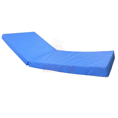 Матрац двухсекционный с чехлом из клеенки ПВХ МЕГИ МСК-726