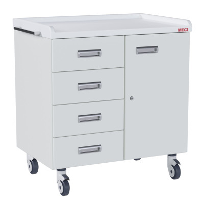 Столик инструментальный для анестезиолога МЕГИ 4Hospitals МСК-2566