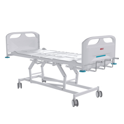 Кровать медицинская функциональная 4-секционная MEGI Spin 3 с винтовым механизмом, пластиковыми спинками и ложем
