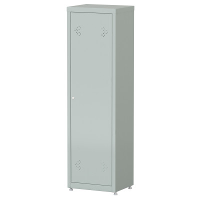 Шкаф для хозяйственного инвентаря одностворчатый металлический