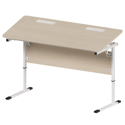 Стол ученический ОТЛИЧНИК двухместный регулируемый по высоте №5-7